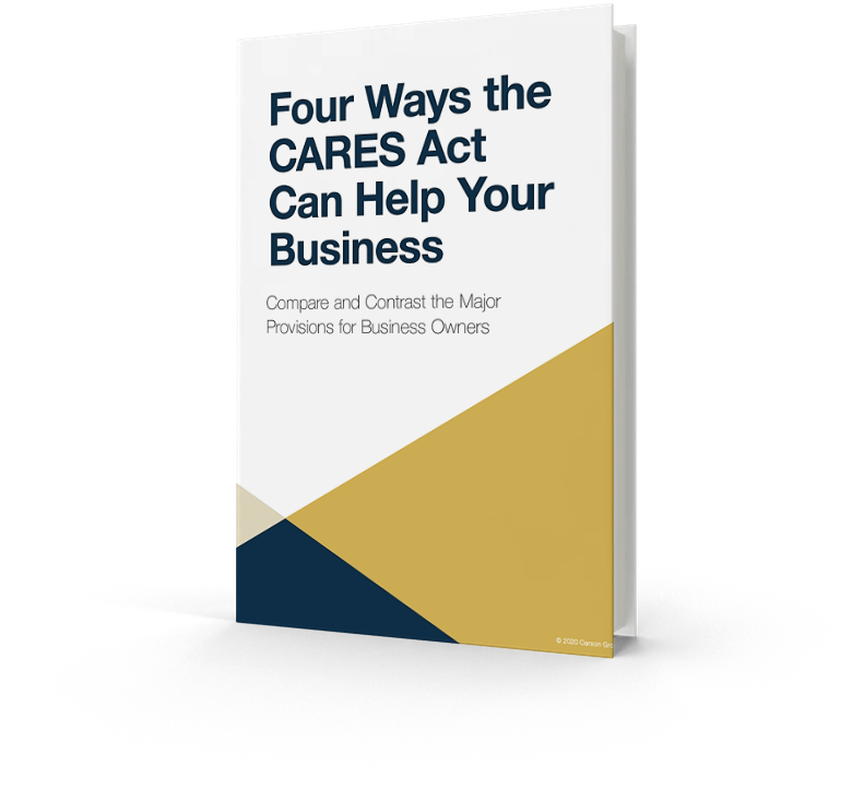Four Ways the CARES Act Can Help Your Business
